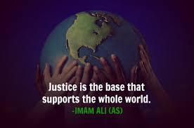 The Justice of Ali ibn Abi Talib (as) and Us